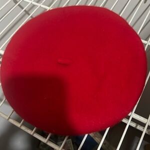 Red beret.